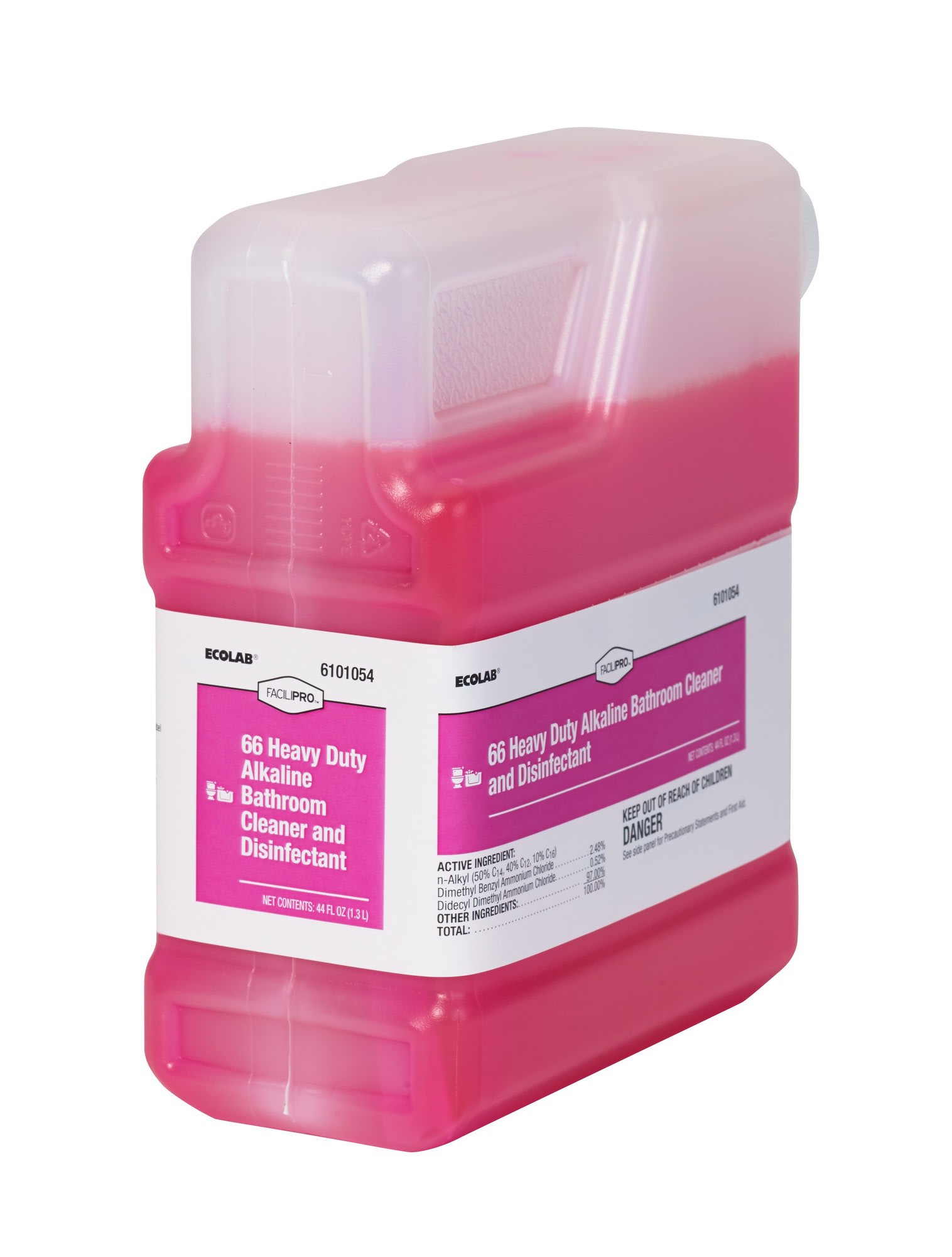 GuestSupply US | Ecolab 66 Heavy Duty Alkaline Bathroom Cleaner